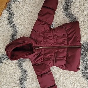 Toddler puffy winter coat